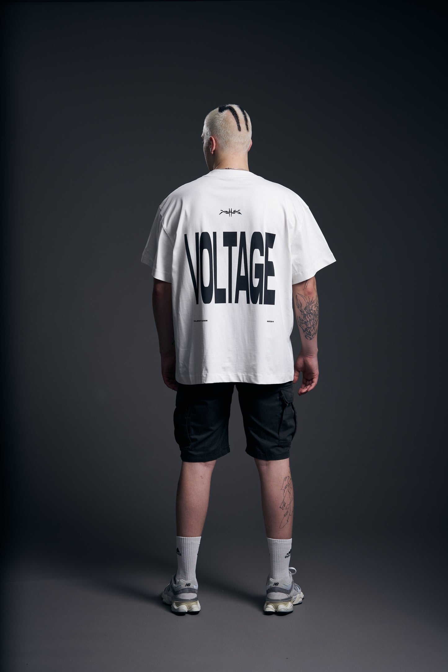 VOLTAGE TEE WHITE